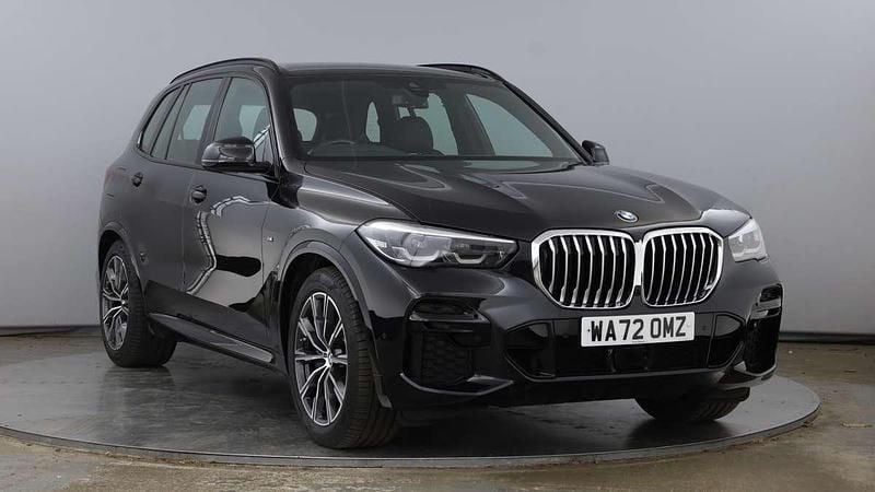 Black Used 2022 BMW X5 M Sport SUV | £51,015 (Fair price) - Image 1/4