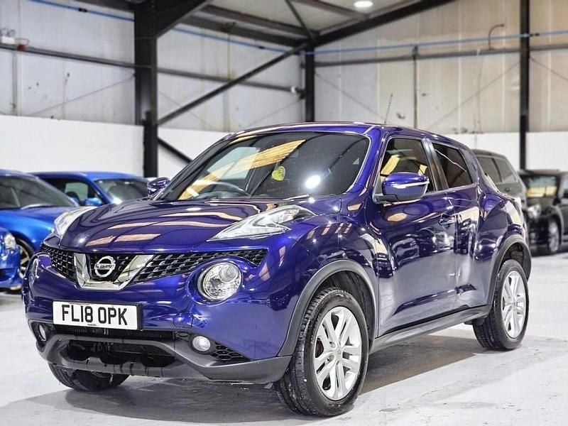 Usado Nissan Juke N-Connecta 110 CV (80 kW) 2018 Azul SUV