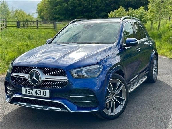 Blue Used 2019 Mercedes GLE450 AMG AMG line SUV | £35,650 - Image 1/1