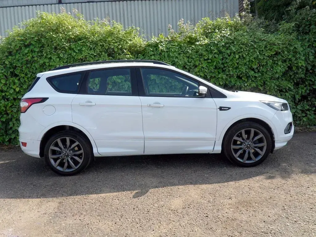 Used Ford Kuga ST-Line X 120 HP (88 kW) 2019 White SUV
