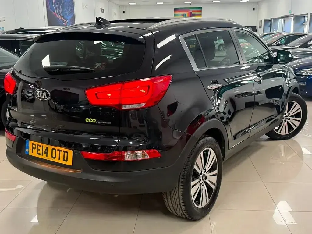 Used Kia Sportage 115 HP (84 kW) 2014 Black SUV