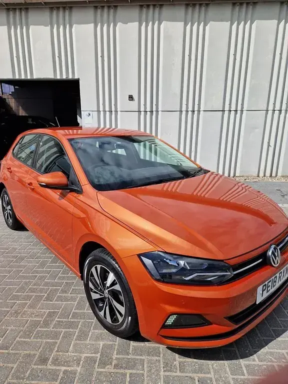Used VW Polo SE 2018 Orange Hatchback