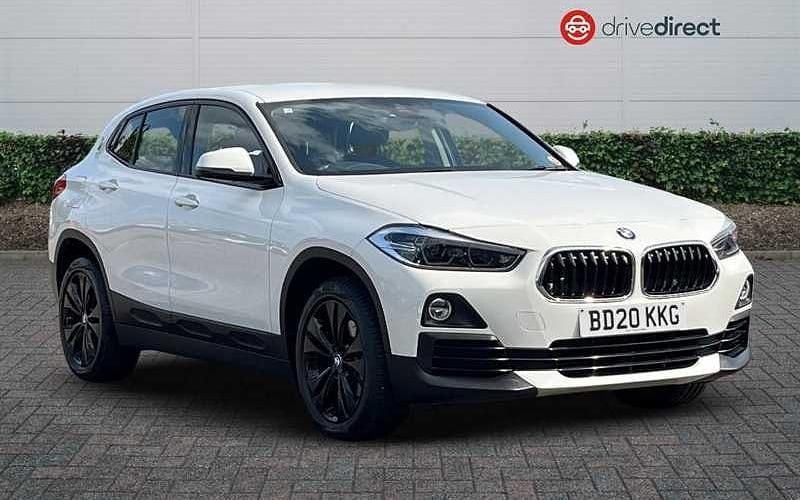 Solid alpine white Used 2020 BMW X2 Sport Line SUV | £20,168 (Good price) - Image 1/4