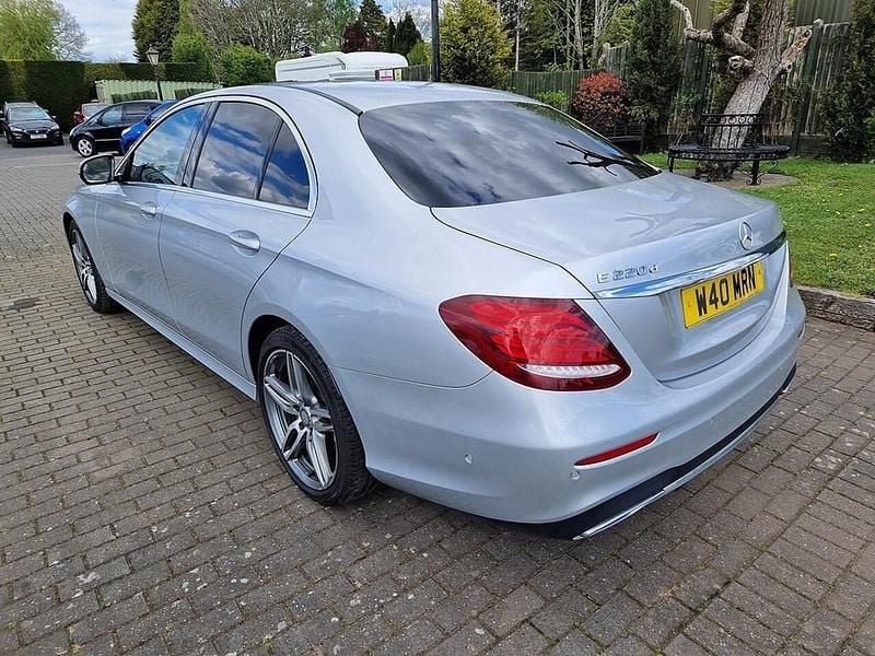 Used Mercedes E220 AMG line 2017 Silver Sedan