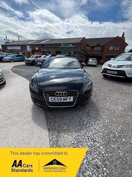 Black Used 2009 Audi TT S-Line Cabriolet | £3,999 (Fair price) - Image 1/4