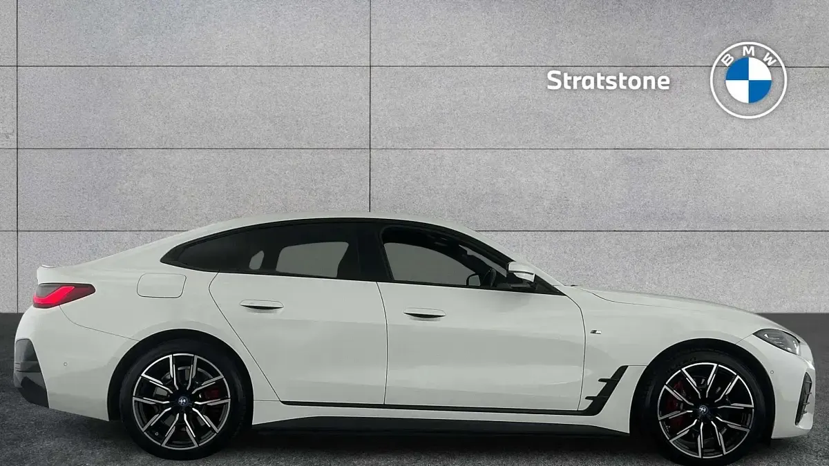 Used BMW i4 M Sport 246 kW (335 HP) 2022 White Sedan