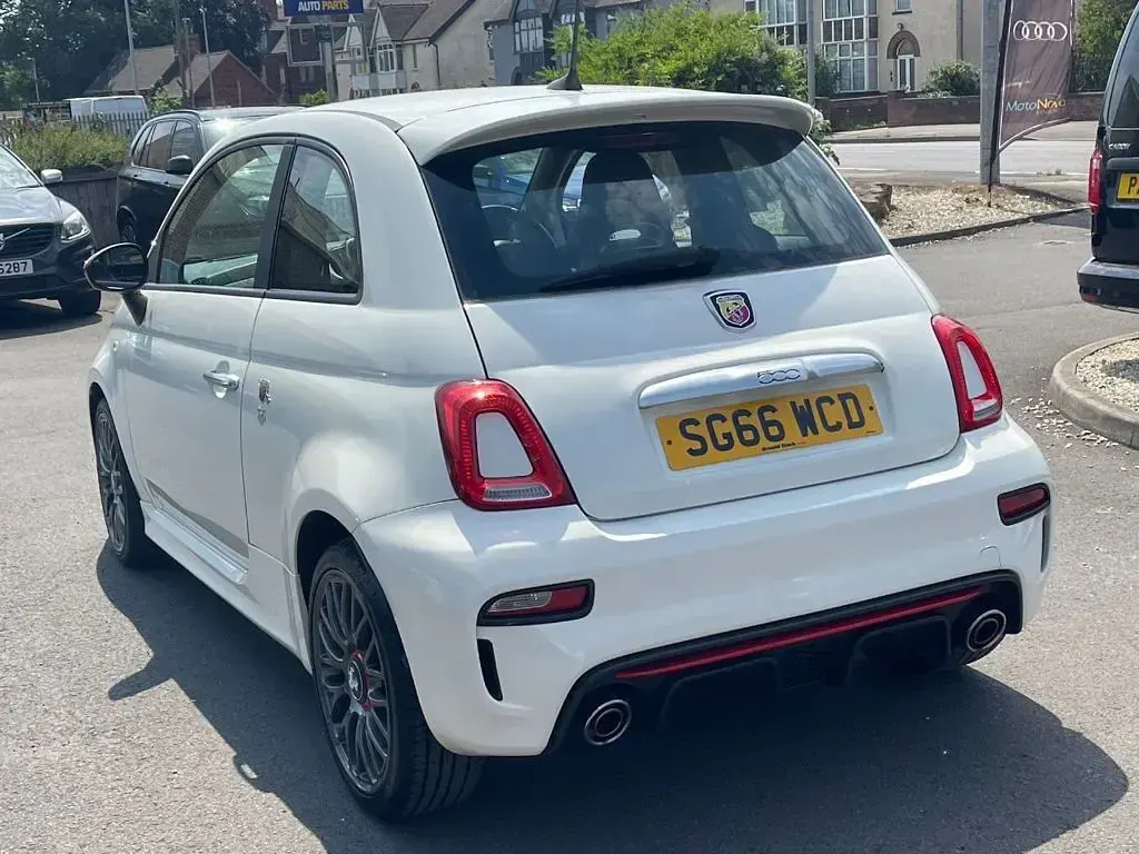 Used Abarth 595 2016 White Hatchback