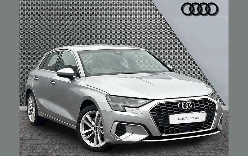 Used Audi A3 Sport 147 HP (108 kW) 2022 Silver Hatchback