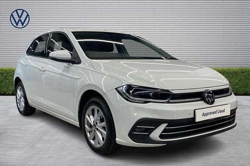 Used VW Polo Style 95 HP (69 kW) 2022 White Hatchback