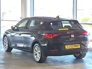 Used Seat Leon SE 115 HP (84 kW) 2022 Black Hatchback