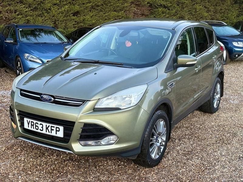 Green Used 2013 Ford Kuga Titanium SUV | £5,985 (Fair price) - Image 1/4