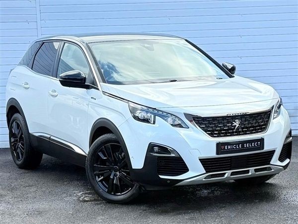 White Used 2017 Peugeot 3008 GT-line SUV | £10,750 (A bit pricey) - Image 1/1