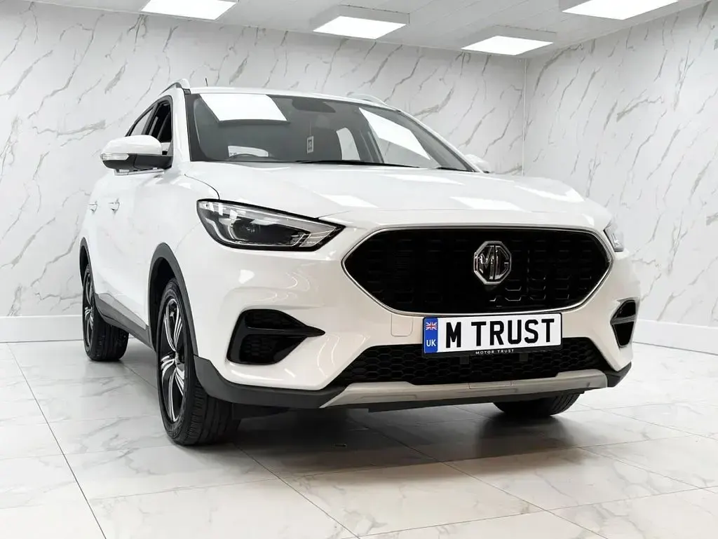 Used MG ZS Excite 106 HP (77 kW) 2021 White SUV