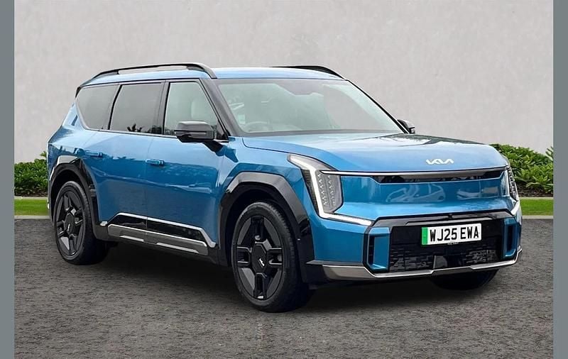 Blue Used 2025 Kia EV9 GT-Line SUV | £58,225 - Image 1/4