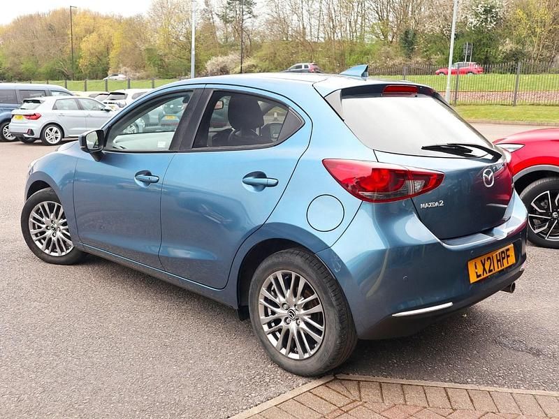 Used Mazda 2 Inclusive 2021 Blue Hatchback