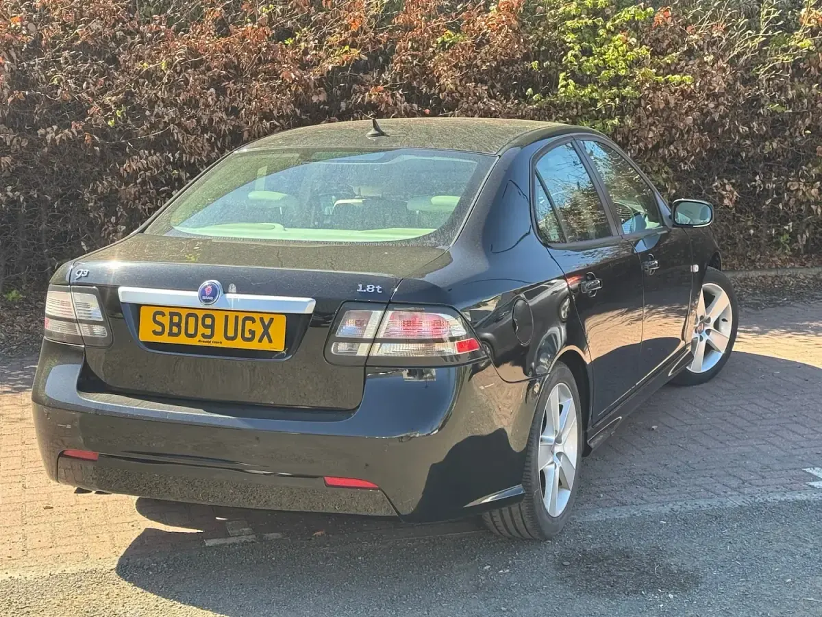Used Saab 9-3 2009 Black Sedan