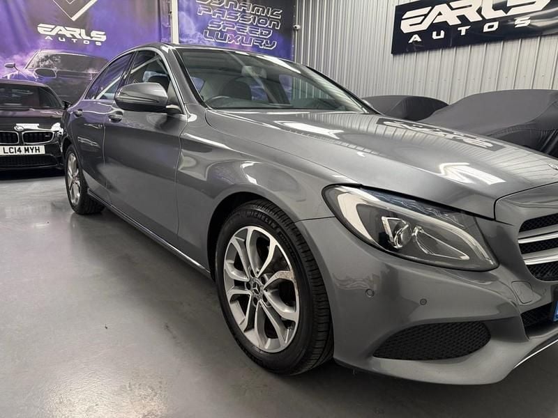 Used Mercedes C200 136 HP (100 kW) 2019 Grey Sedan