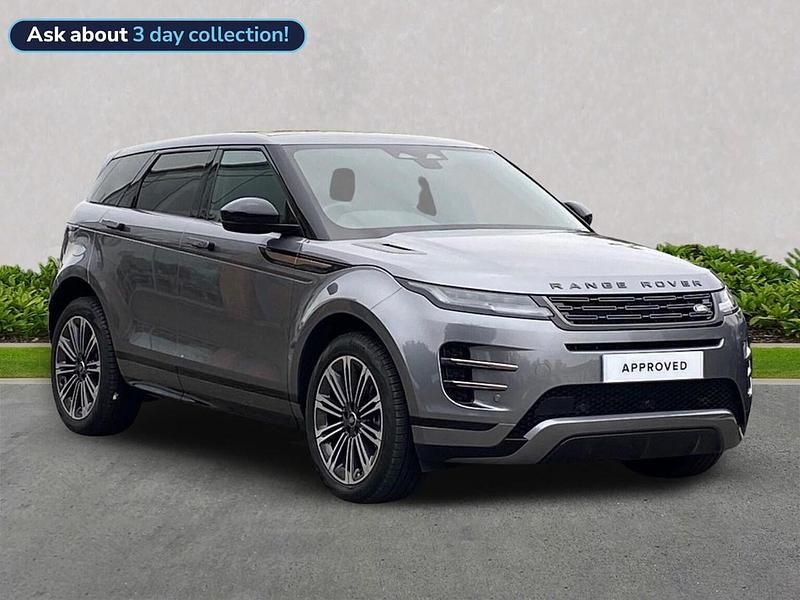 Grey Used 2025 Land Rover Range Rover evoque HSE Dynamic SUV | £38,685 (A bit pricey) - Image 1/4