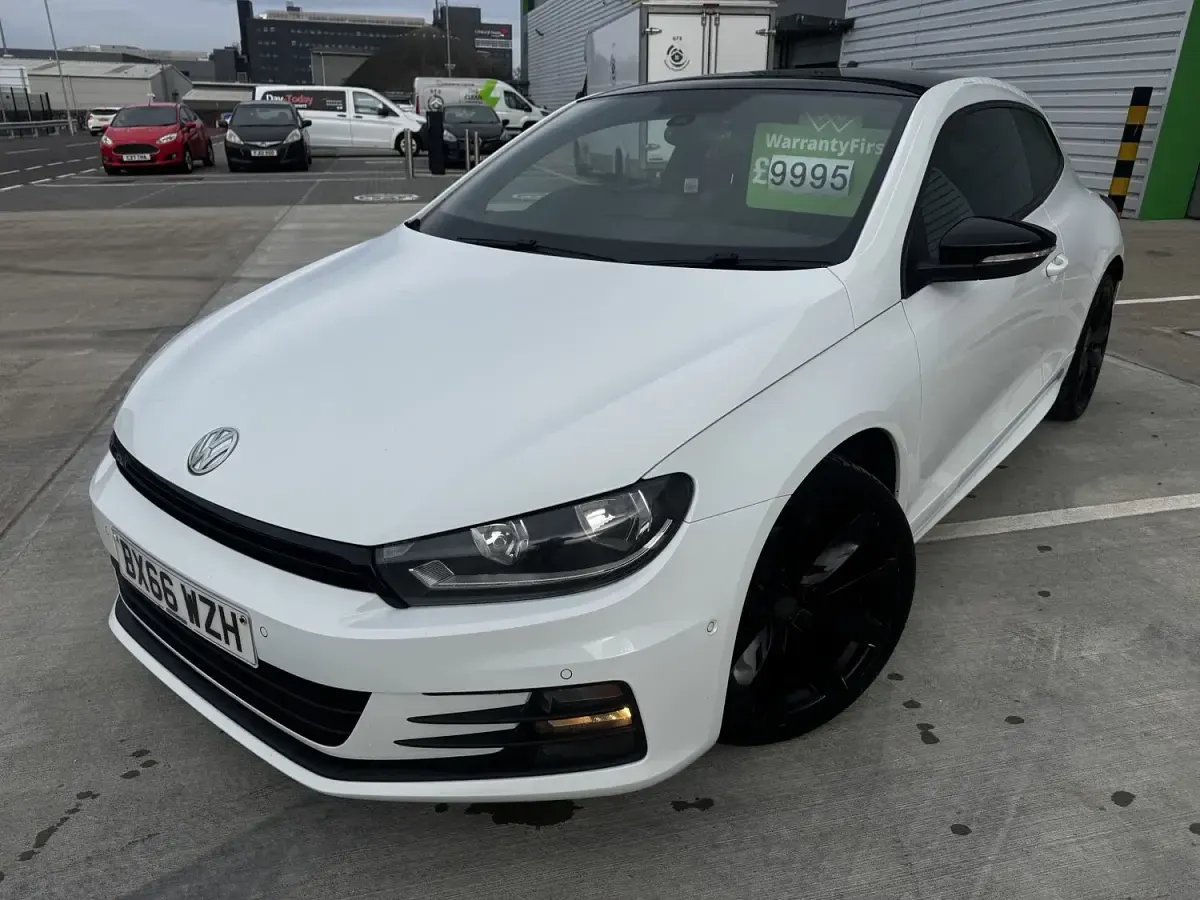Used VW Scirocco Black Edition 184 HP (135 kW) 2016 White Coupe