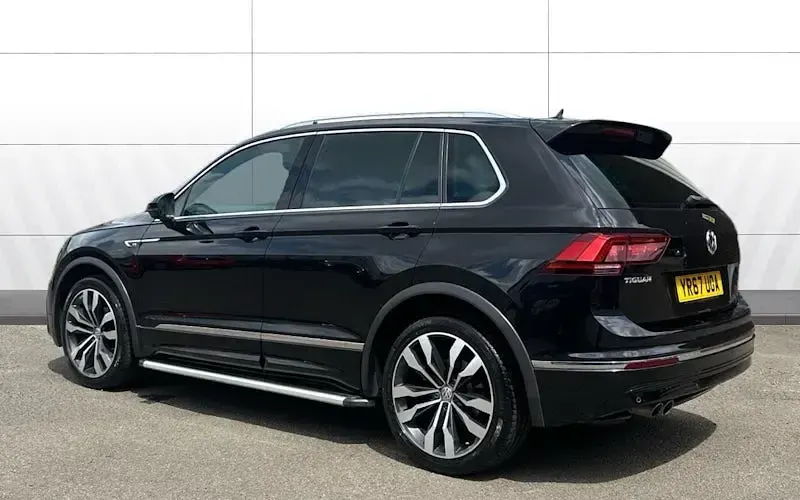 Used VW Tiguan R-line 150 HP (110 kW) 2017 Black SUV