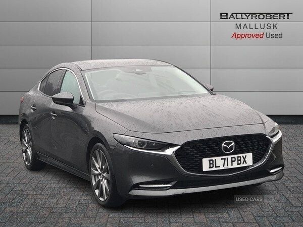 Grey Used 2022 Mazda 3 Inclusive Sedan | £17,495 (Fair price) - Image 1/4