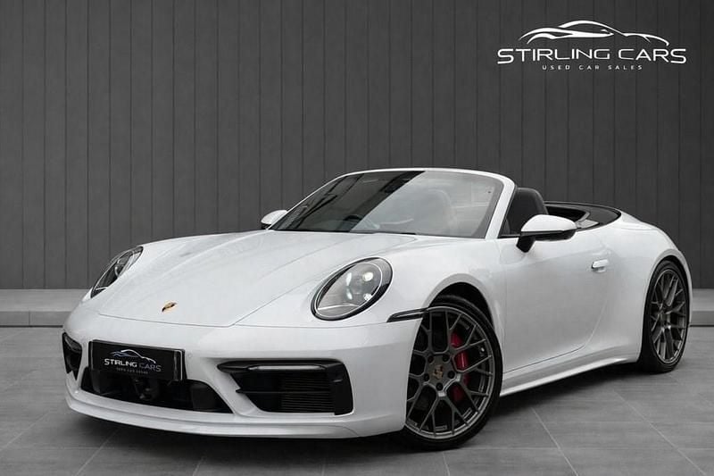 Used Porsche 911 Carrera 4S Cabriolet 450 HP (330 kW) 2019 White Cabriolet