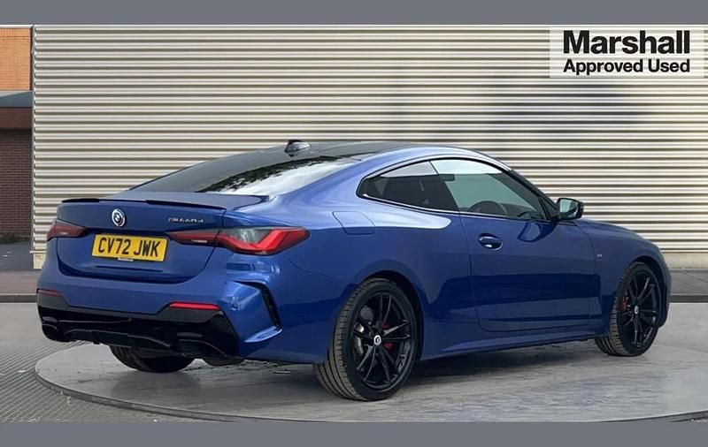 Used BMW M440 Comfort Edition 335 HP (246 kW) 2022 Blue Sedan