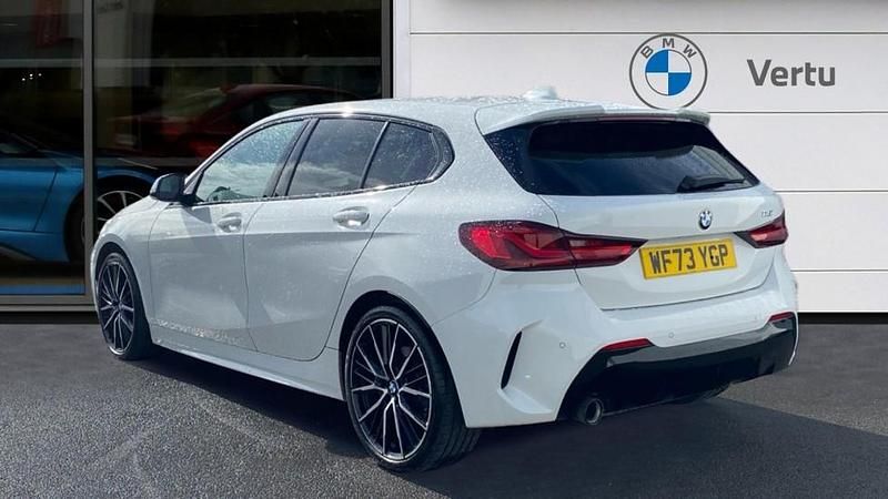 Used BMW 118 M Sport 136 HP (100 kW) 2023 White Hatchback
