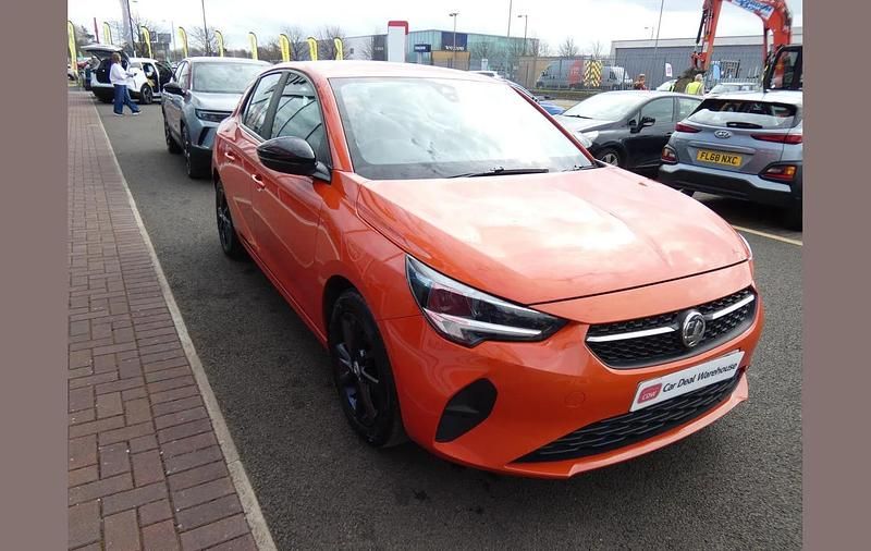 Used Vauxhall Corsa 73 HP (53 kW) 2020 Orange Hatchback