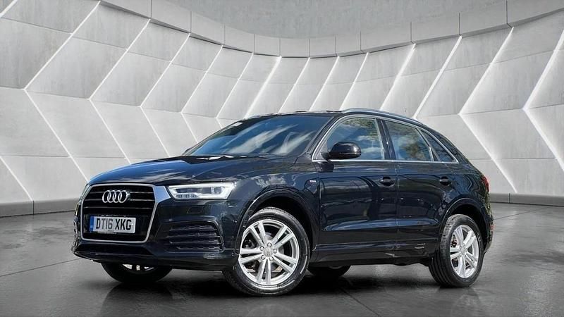 Black Used 2016 Audi Q3 S-Line SUV | £13,400 (Fair price) - Image 1/4
