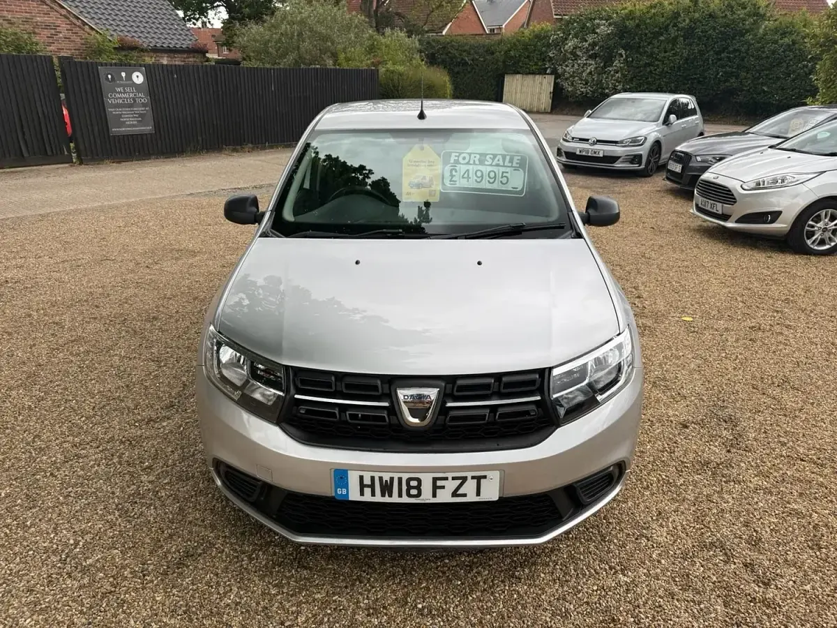 Używany Dacia Sandero Ambiance 2018 Srebrny Hatchback