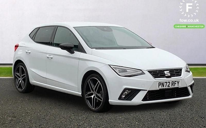 Used Seat Ibiza FR 110 HP (80 kW) 2022 White Hatchback
