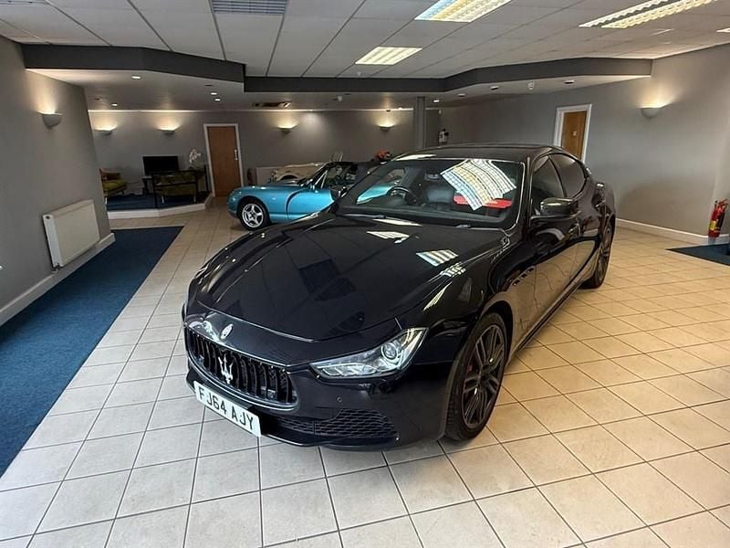 Used Maserati Ghibli 2014 Black Sedan