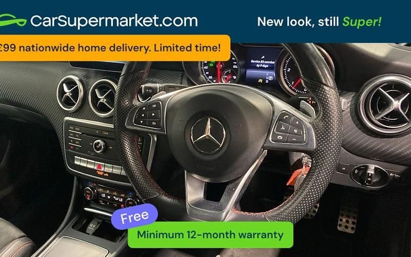 Used Mercedes A200 AMG line 136 HP (100 kW) 2017 Silver Hatchback