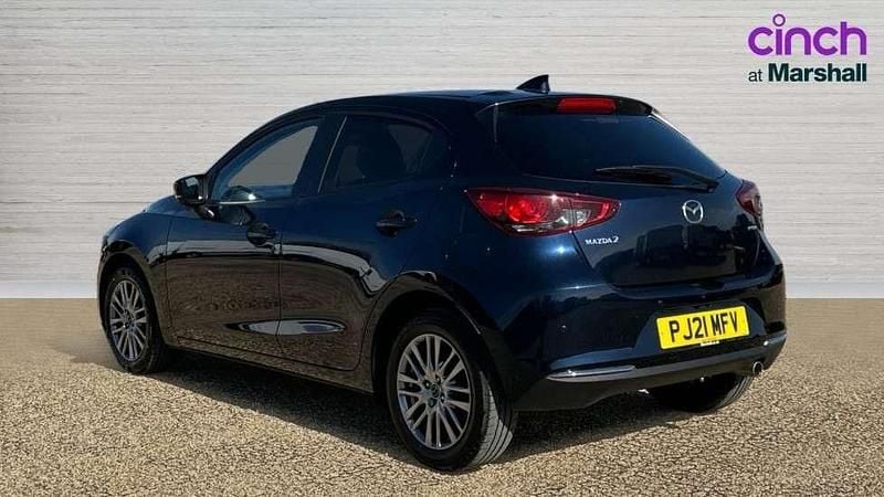 Used Mazda 2 Inclusive 90 HP (66 kW) 2021 Blue Hatchback