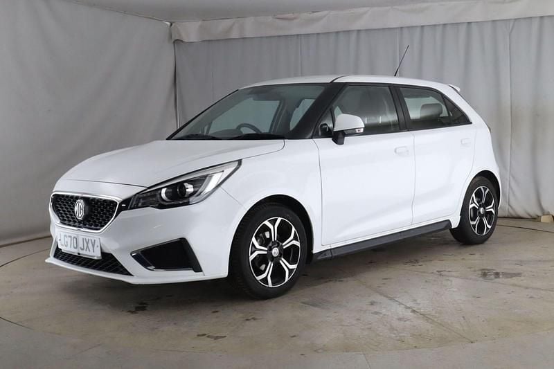 Used MG MG3 Exclusive 106 HP (77 kW) 2020 White Hatchback