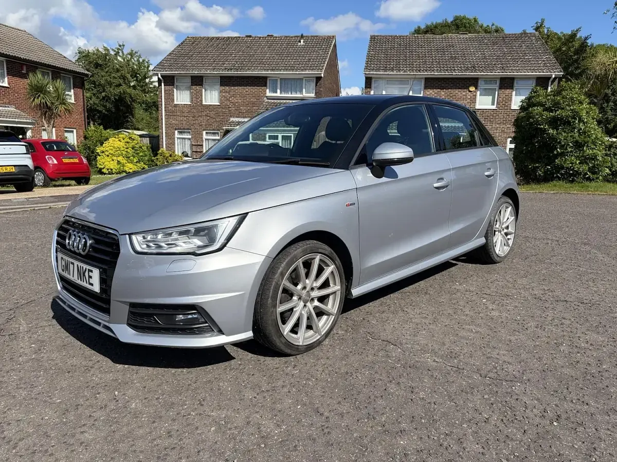 Used Audi A1 Sportback S-Line 125 HP (91 kW) 2017 Silver Hatchback