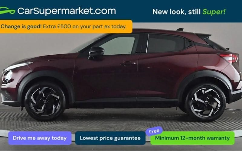 Used Nissan Juke N-Connecta 114 HP (83 kW) 2023 Red SUV
