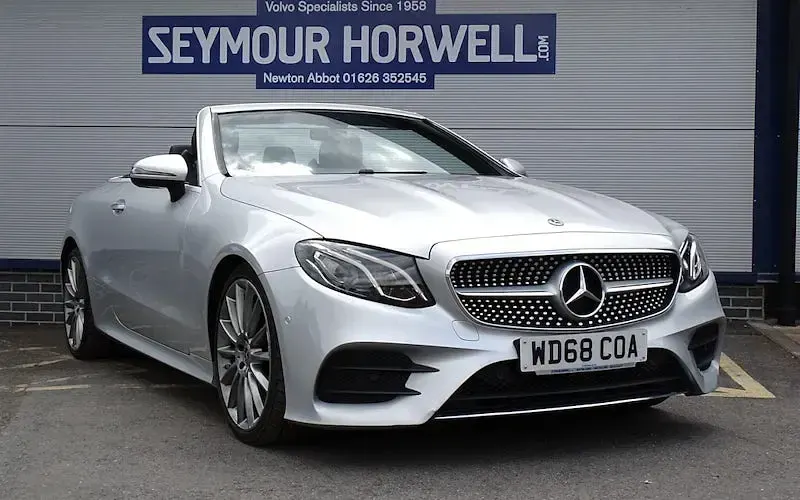 Used Mercedes E220 AMG line 194 HP (142 kW) 2018 Cabriolet