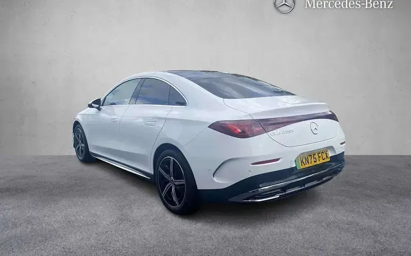 Used Mercedes CLA 250+ AMG line 200 kW (272 HP) 2025 White Sedan