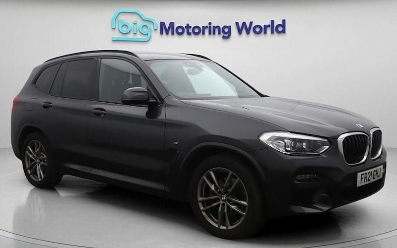 Used 2021 BMW X3 M Sport SUV | £26,400 (Good price) - Image 1/4