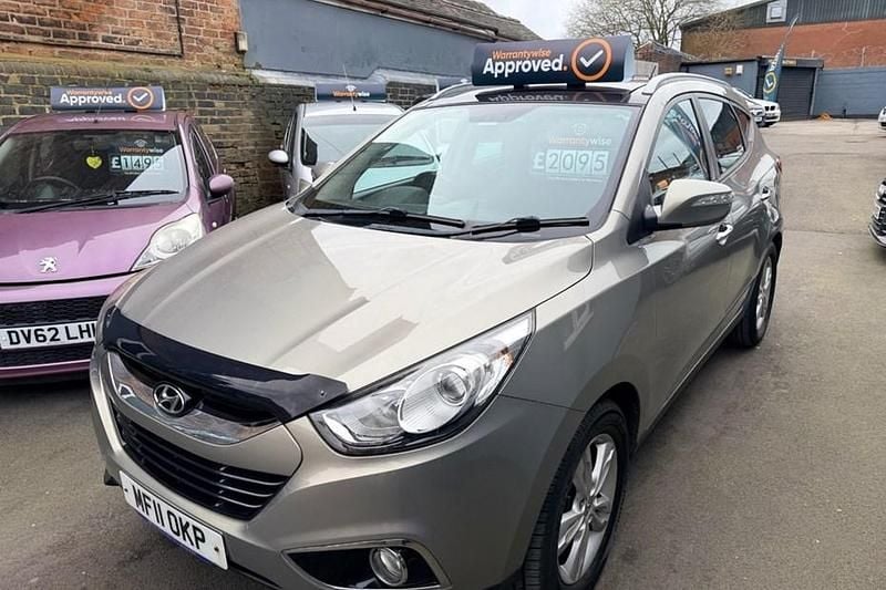 Used Hyundai ix35 Premium 115 HP (84 kW) 2011 Silver SUV