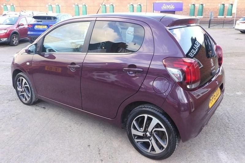 Used Peugeot 108 Allure 82 HP (60 kW) 2015 Purple Hatchback
