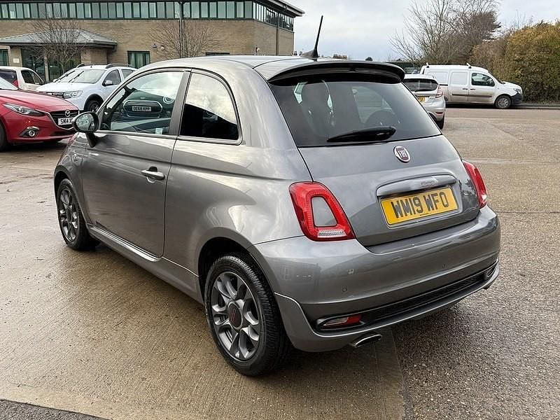 Used Fiat 500S S 2019 Electroclash grey Hatchback
