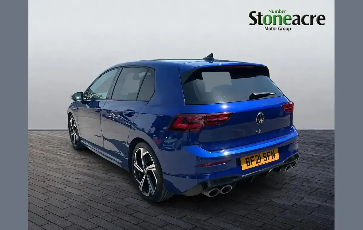 Used VW Golf VIII R 315 HP (231 kW) 2021 Blue Hatchback