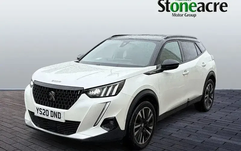 Used Peugeot 2008 GT-line 127 HP (93 kW) 2019 White SUV
