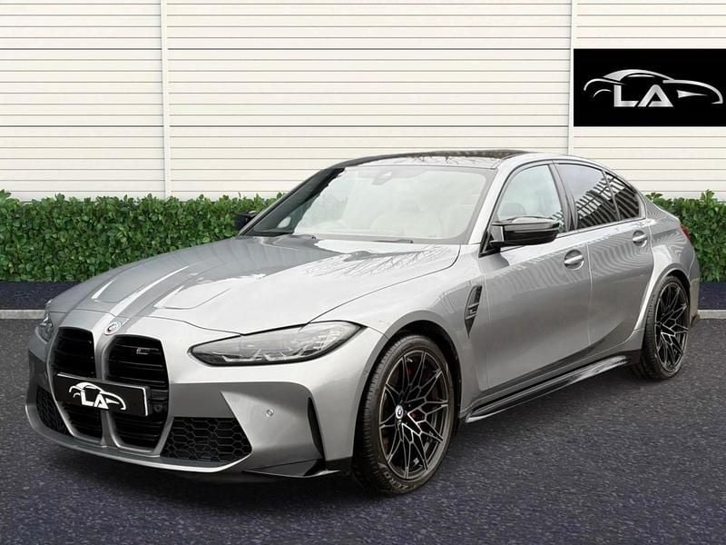 Grey Used 2024 BMW M3 Competition Edition Sedan | £61,995 (Super price) - Image 1/4