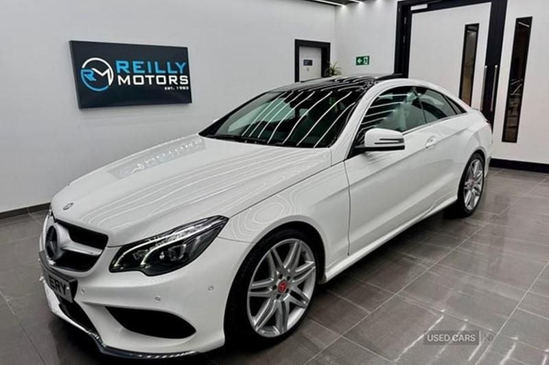 White Used 2015 Mercedes E350 AMG line Coupe | £11,995 (Fair price) - Image 1/1