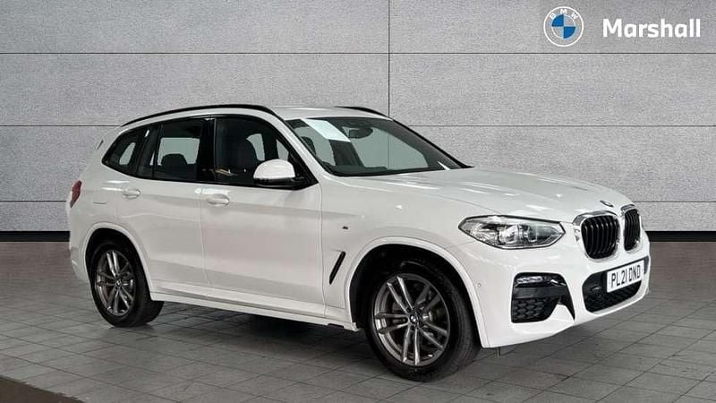 Alpine white Used 2021 BMW X3 M Sport SUV | £25,991 (Super price) - Image 1/4
