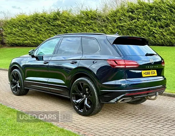 Used VW Touareg R-line 2019 Blue SUV